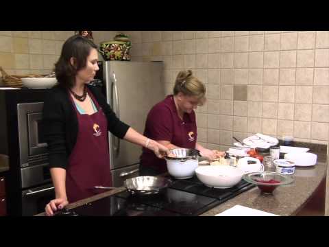 Guest Chefs Cindy Lemons and Stacey Eubanks - Salm...