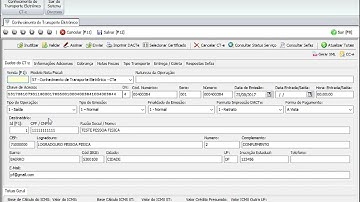 T2Ti ERP Lite - Delphi - CT-e - Video Aula 03 - Apresentação CT-e