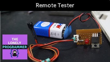 IR Remote Tester - How to make a Remote Control Tester