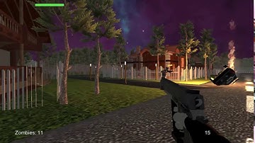 FPS zombie game made in unity