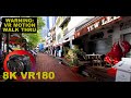 8K VR180 WALK ALONG THE SINGAPORE BOAT QUAY Restaurants, Bars and Clubs 3D (Travel/Lego/ASMR/Music)