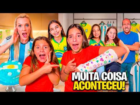 THE CAST CAME OFF! 😱 + WORLD CUP LOOKS + BEST CAKE WORLD CUP EDITION *best of the week*