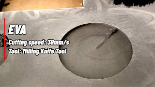 CNC Milling Spindle + Vacuum Dust Collector for EVA Foam Milling & Pocketing
