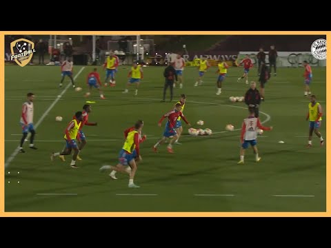 Bayern Munich - Possession game 4x4 + 3 neutral players