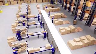 explain warehouse layouts and automation