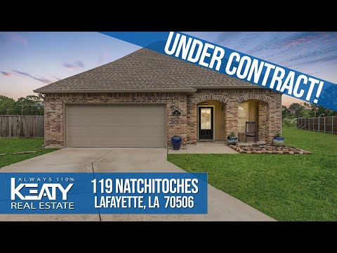 119 Natchitoches Drive, Lafayette, LA home video tour