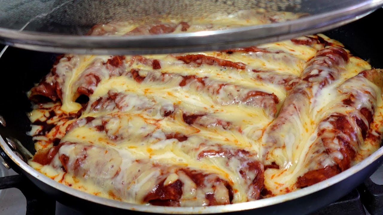 LAS MEJORES Enchiladas ROJAS de pollo que encontrarás!