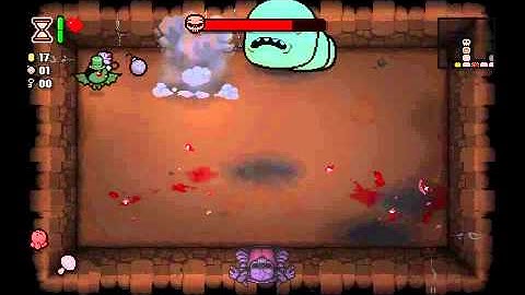 *Green Chub Boss Battle* The Binding of Isaac: Rebirth