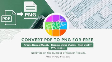 Convert PDF to PNG Images For Free - No Signup