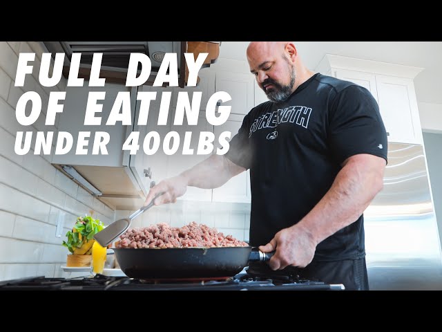 FULL DAY OF EATING TO GET UNDER 400LBS | 4,620 CALORIES class=