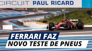 Ferrari faz novo teste de pneus em Paul Ricard