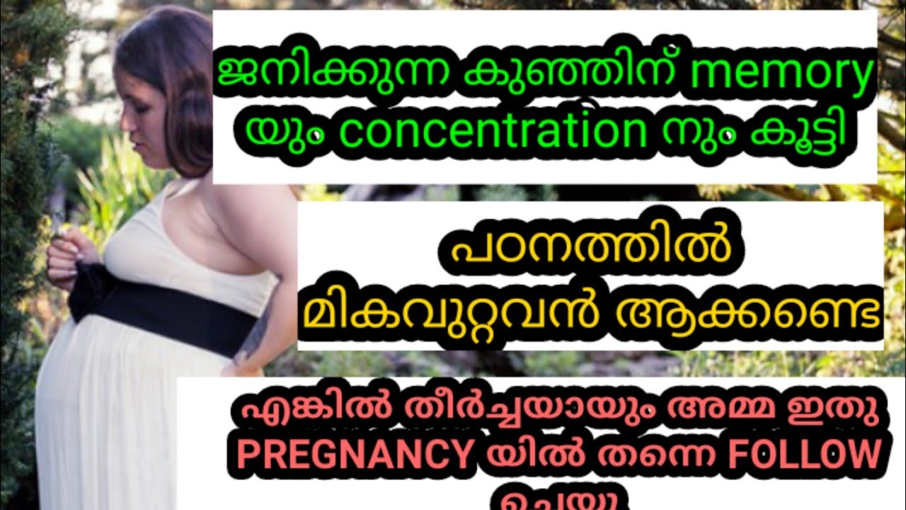Baby Brain Development foods During Pregnancy Malayalam 