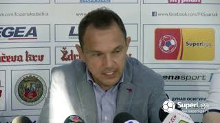 Super liga 2018/19: 28.Kolo: Izjave trenera nakon meča SPARTAK ŽK – MLADOST Super liga 2018/19: 28.Kolo: Izjave trenera nakon meča SPARTAK ŽK – MLADOST