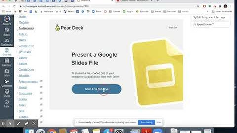 Peardeck & Canvas