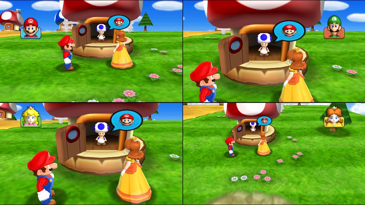 Mario Party 9 High Rollers #1 Mario vs Luigi vs Peach vs Daisy Master Difficulty