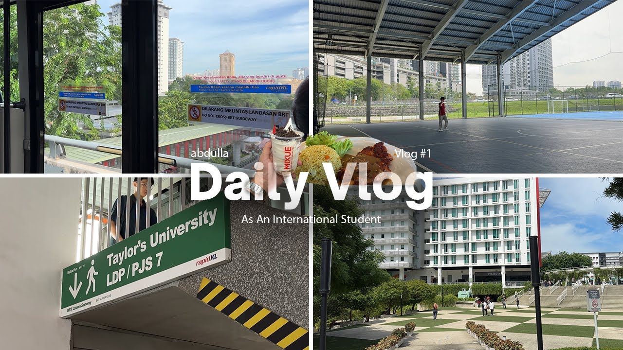 Uni Vlog #1 | Lectures, Futsal, Commuting & More! | International Student Diaries