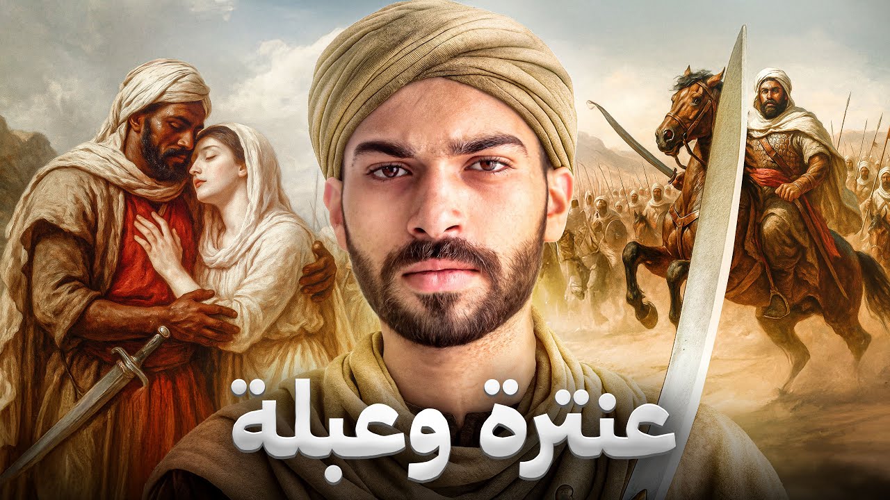 عنترة بن شداد: من العبودية إلى أسطورة الحب والفروسية