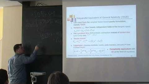 Emmanuel Saridakis - Teleparallel, fT and other torsional modified gravities, and their cosmological