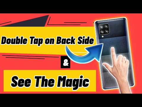 How to Enable Tap Tap Gesture on Any Android Device | Tap Tap Back Gestures | double tap screenshot.