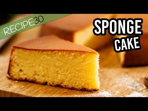 classic-sponge-cake-or-genoise-the-basic-recipe-with-4-ingredients