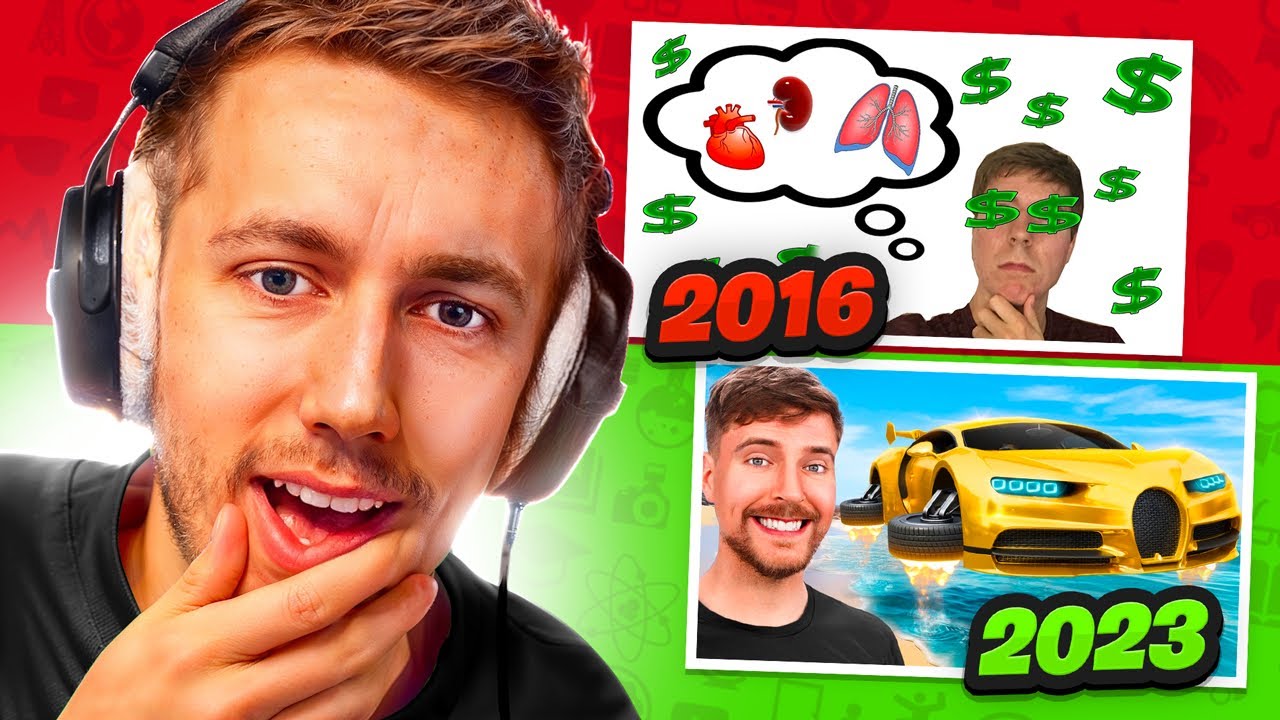 Brutally Rating YouTubers Old Thumbnails...