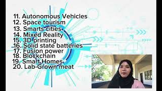 My Video presentation in Application development & emerging technologies.