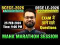 Mathematics | Mega Practice Session | BCECE 2026 | DECE LE 2026 | Detailed Live Classes #bcece2026