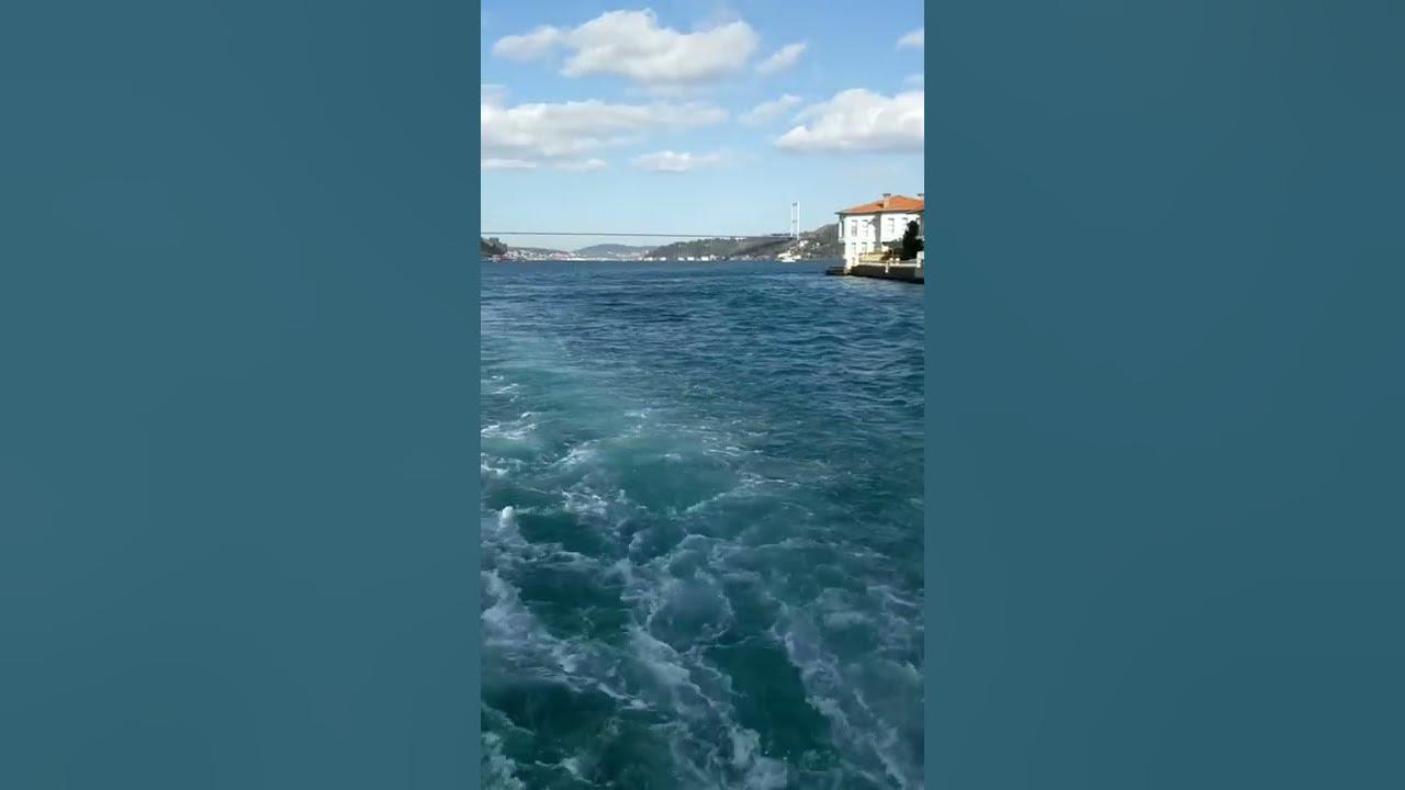 📍El Bósforo, estrecho que separa a la ciudad de Estambul en dos continentes, Asia y  Europa 🇹🇷❤️