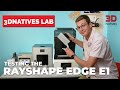 A budget dental desktop 3d printer reviewing the rayshape edge e1 resin 3d printer  3dnatives lab