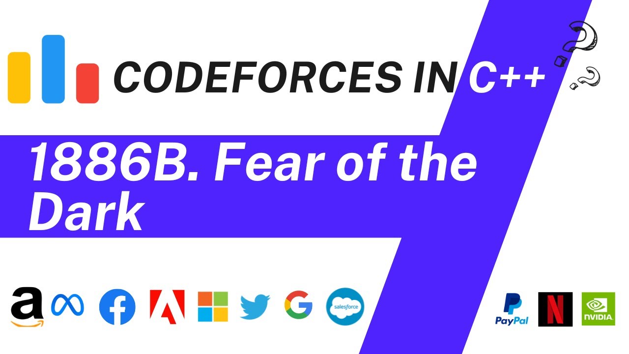 Fear of the Dark | Educational Codeforces Round 156 ( Rated for Div. 2 ...