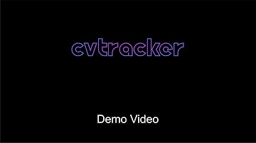CvTracker C++ library Demo