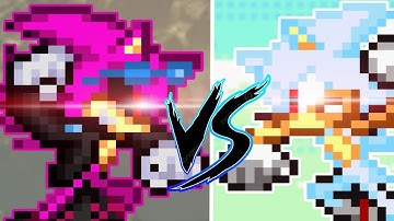 HYPER SONIC VS SUPER SCOURGE (SPEED ANIMATION TEST)