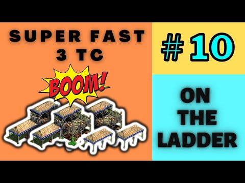 Fastest Possible 3 TC Boom??? | Aoe2 Arena Build Order | Episode 10 on the Ranked Ladder