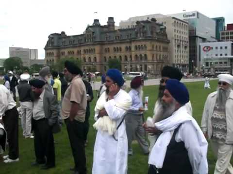 Sikhs on Parliament Hill June 9,2010