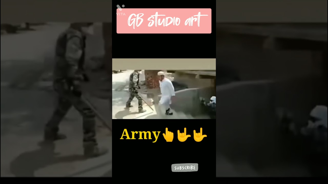 police 🚓🚨 vs Army 🪖🪖 // whatsapp status// GB studio art