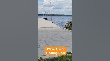 Floating Dock in Northeast Florida installed by SkipsDocks crew #dock #floating #river #boat