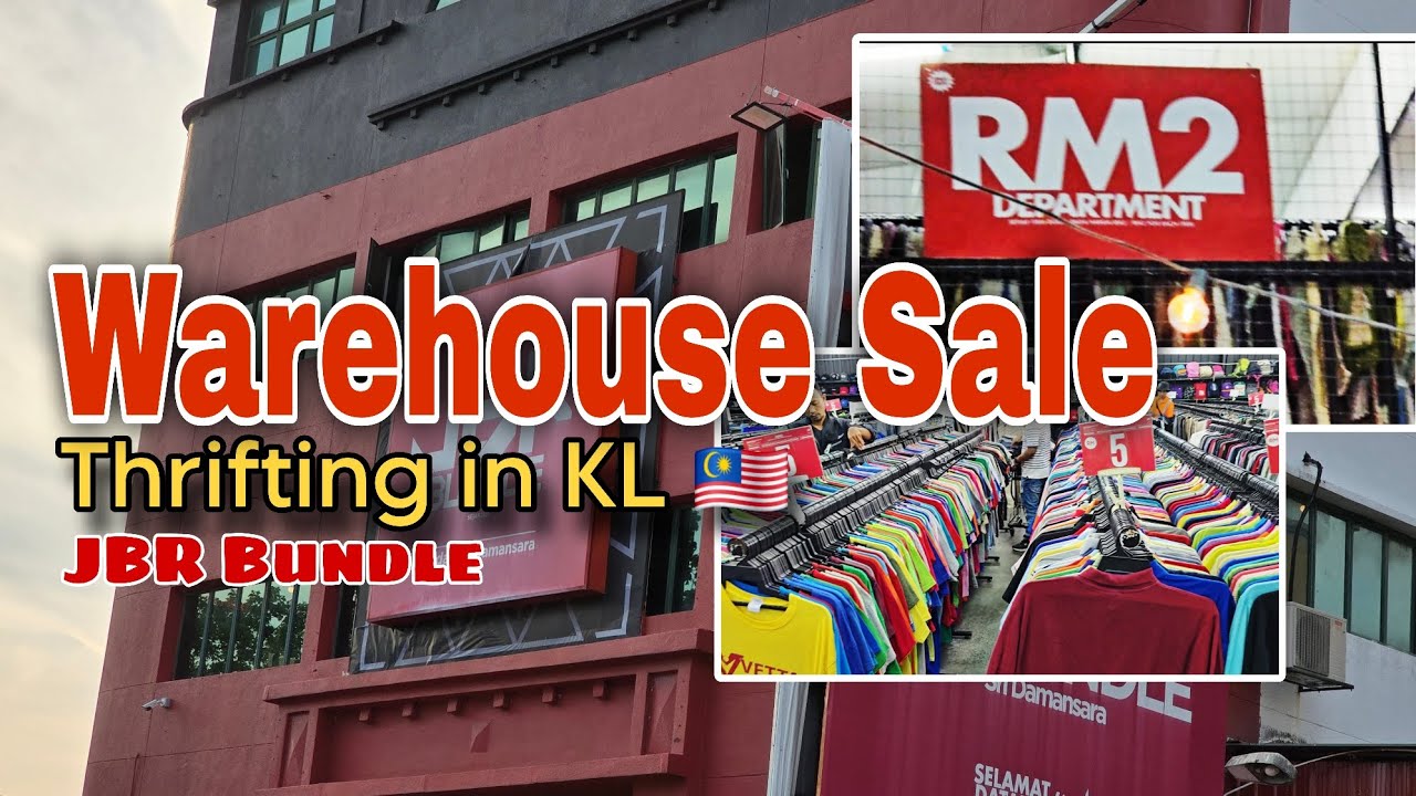 Exploring JBR Bundle Malaysia 🇲🇾 | Huge Thrift Warehouse + My Best Finds!