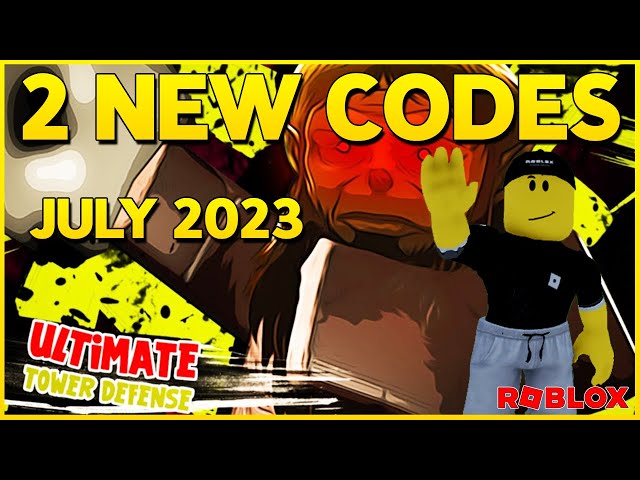 ⚠️2 NEW WORKING CODES for ULTIMATE TOWER DEFENSE Roblox in July 2023 ⚠️  Codes for Roblox TV 