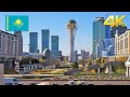Kazakhstan  astana  walking tour 4k