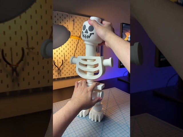 Get ready to bring the giant skeleton to life.
