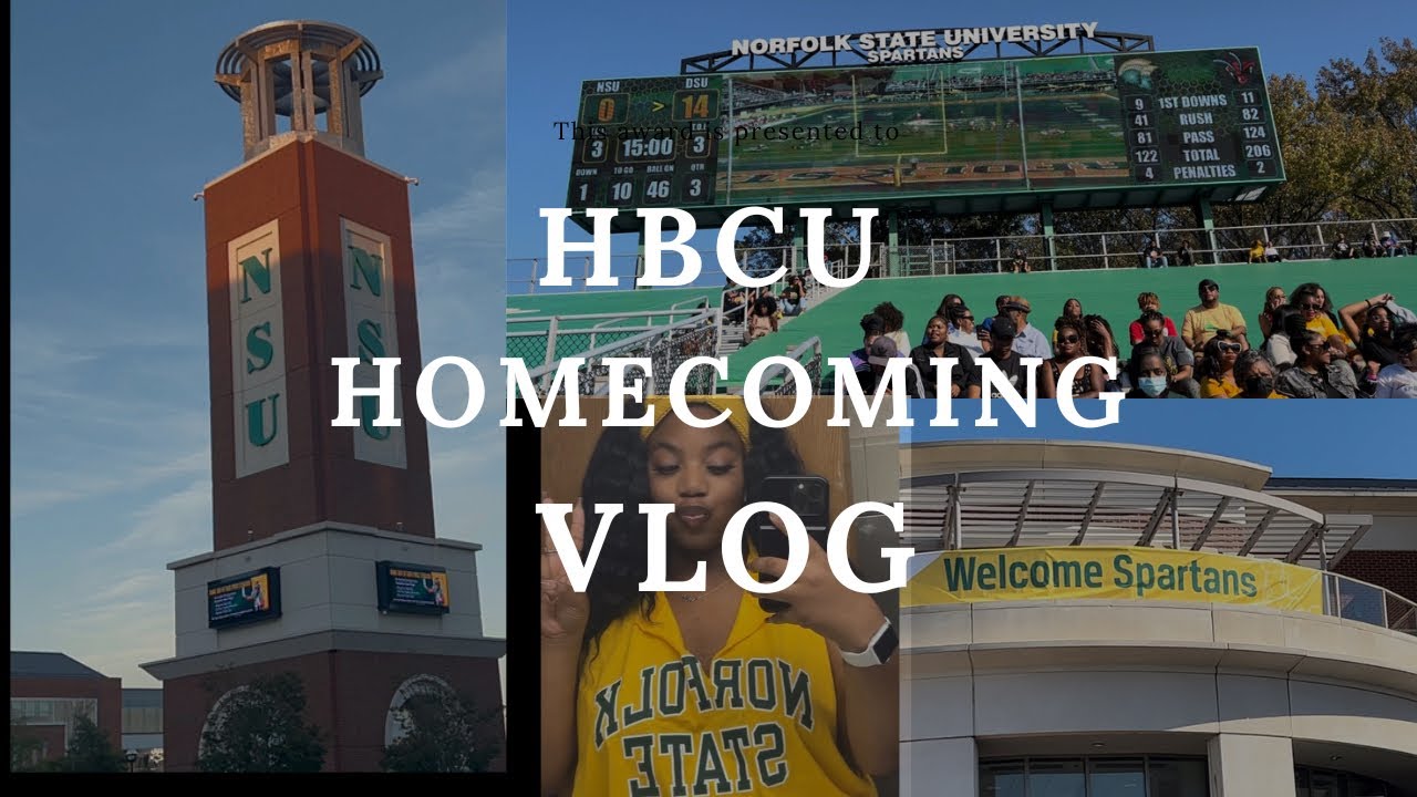 HBCU HOMECOMING VLOG | Norfolk State University - YouTube