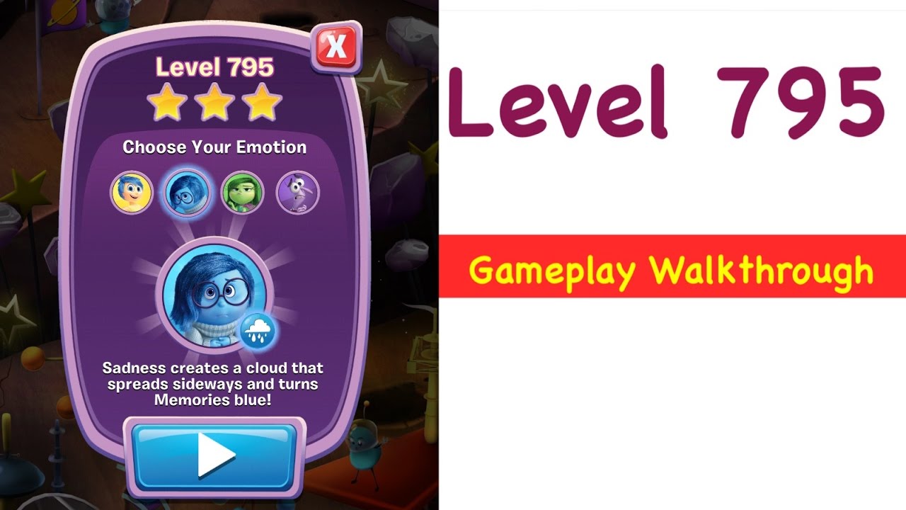 Inside Out Thought Bubbles - Level 795- Tips and Strategy Gameplay Walkthrough