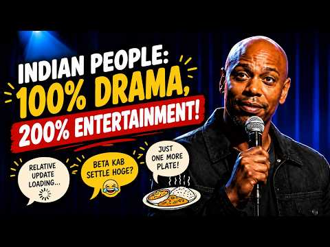 When Dave Chappelle Noticed This About India||Dave Chappelle New Stand-Up Comedy Funny Jokes
