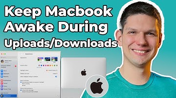 How To Keep Your Macbook Awake During Uploads/Downloads?