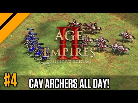 My First Day of Cav Archer Play! - Road to AoE2 2k | Day9