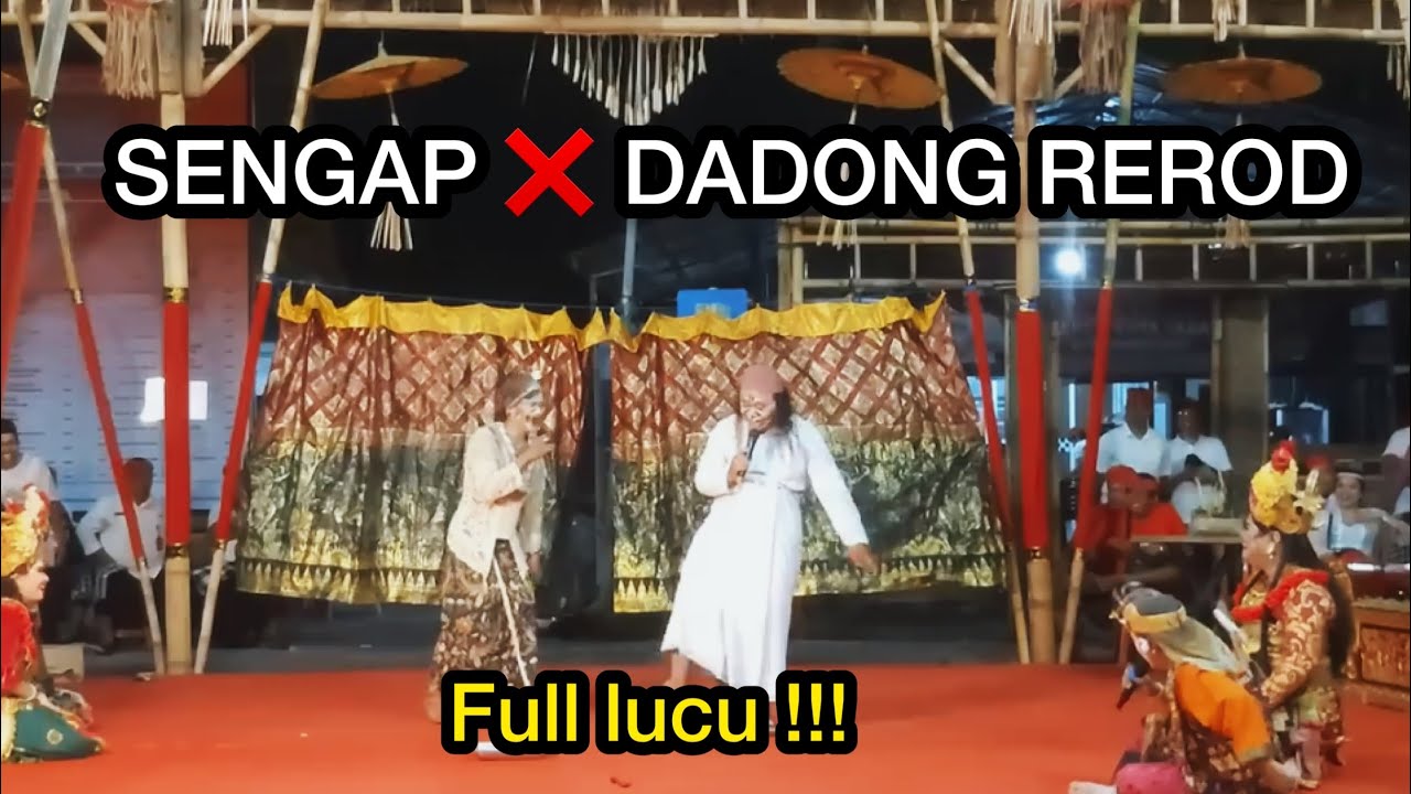 SENGAP CLEKONTONG MAS COLAB DADONG REROD FULL LUCU - YouTube