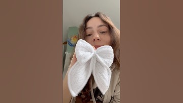 Updated Crochet Bow Tutorial!