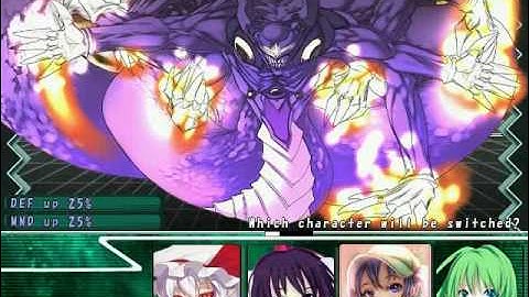 Labyrinth of Touhou - Boss Fight - Serpent of Chaos (30F) - Take 03