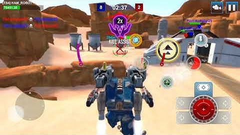 Mech wars gameplay spark setup long to medium range