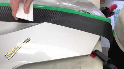 How to apply WrapMySpyder.com Can-Am Spyder GT Racing Stripes in 3M carbon fiber